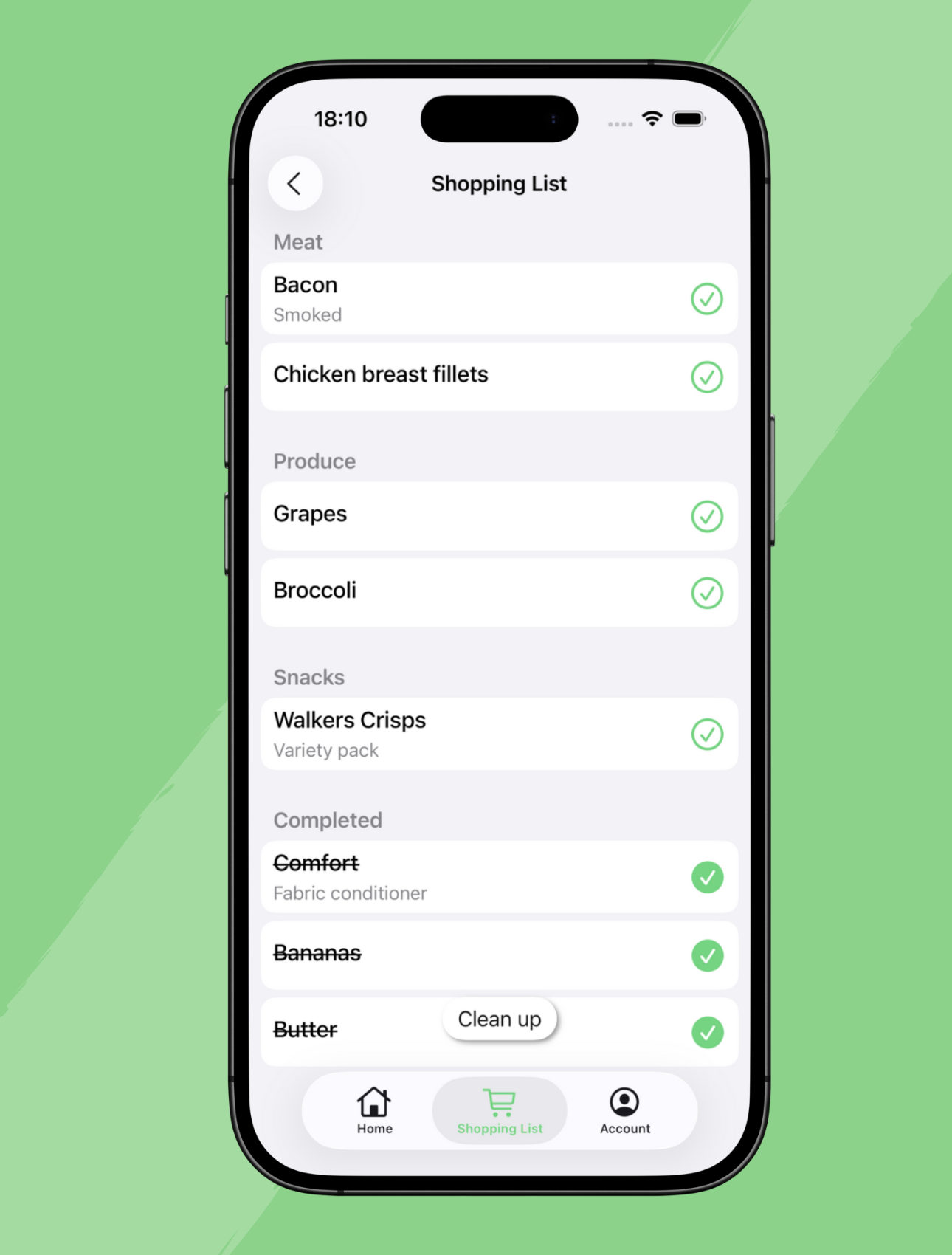 App screenshot